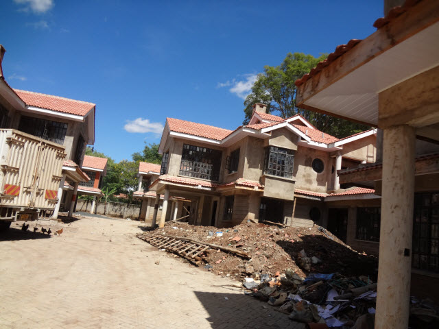 Convent Drive Road in progress